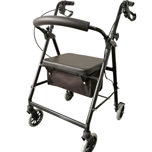 Lightweight Aluminum Rollator With Seat