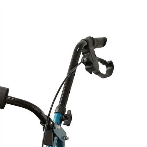 Könnyű összecsukható alumínium görgő, párnázott üléssel