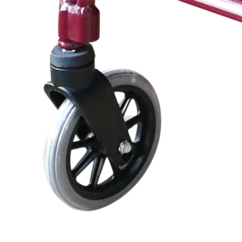 Rollator pediatrici con sedile e schienale imbottiti