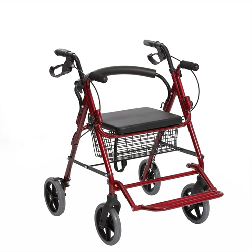 Cadeira de Transporte de Mobilidade Andador Andador Rollator