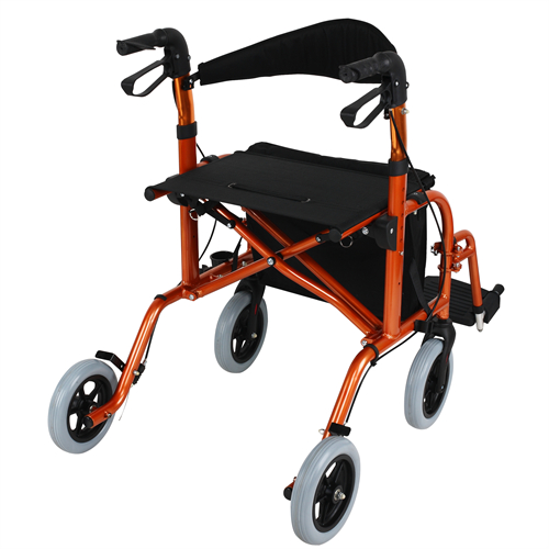 Легкие ходунки-роллаторы с сиденьем и колесами