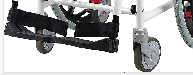 Sedia comoda mobile in alluminio ad autospinta