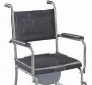 Cadeira de cômoda móvel de aço inoxidável