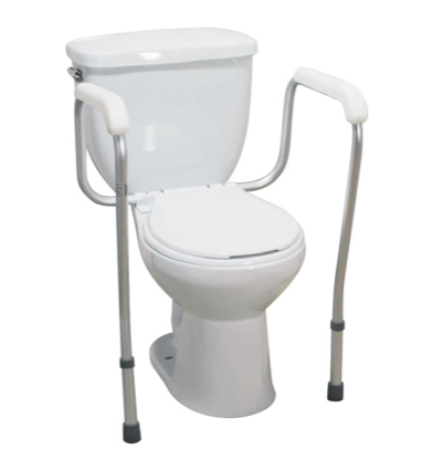 Verstellbarer Toiletten-Sicherheitsrahmen