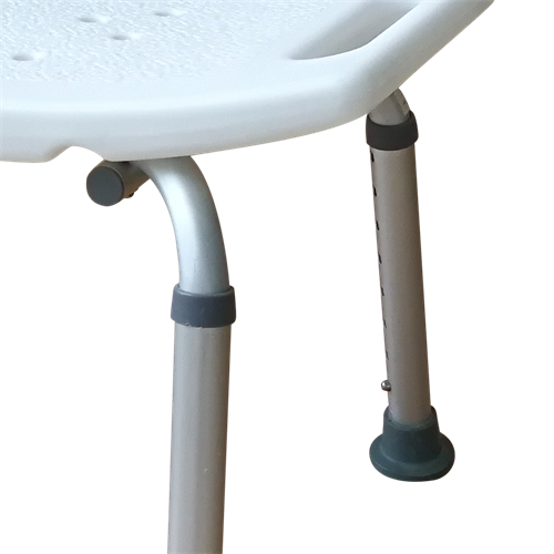 Biztonságos fürdőszobai zuhanyszék háttámlával