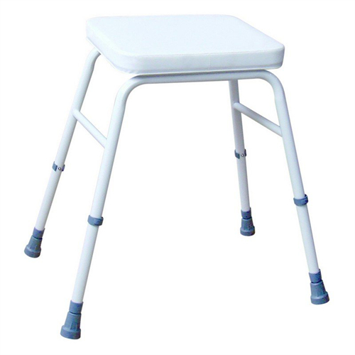 Sgabello da appollaia con seduta in vinile Malvern