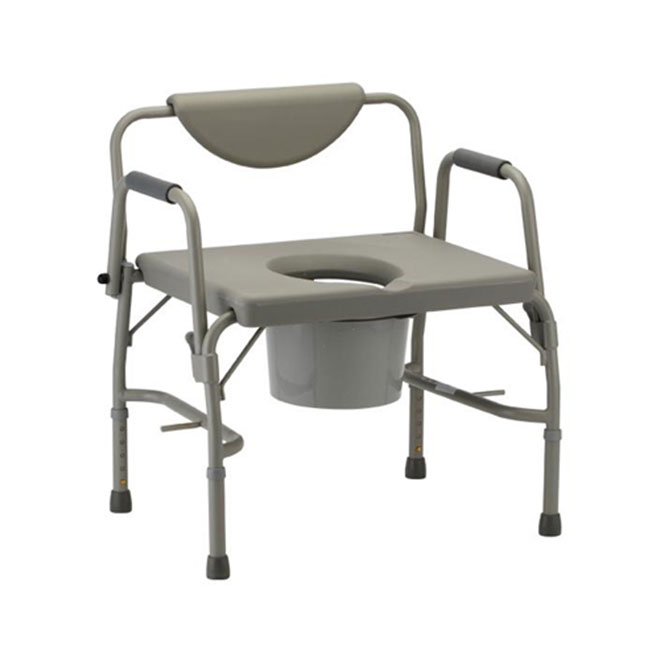 Weight Capacity Heavy Duty Bedside Commode Chair