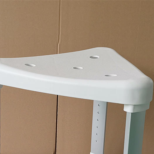 Deluxe driehoekige douchekruk