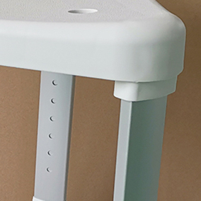 Deluxe driehoekige douchekruk