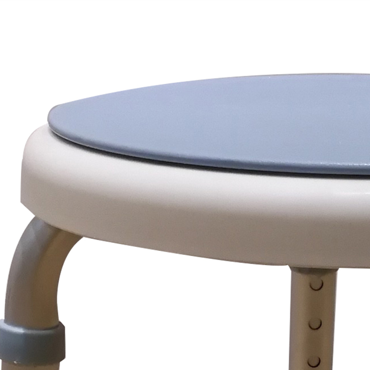 Вращающийся табурет для душа с вращающимся сиденьем