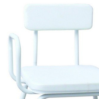 Höhenverstellbarer Sitzhocker mit Rückenlehne