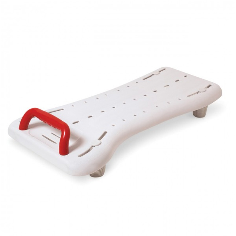 Breitenverstellbares Badebrett für ältere Menschen mit Griff