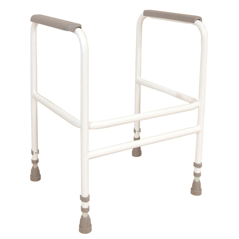 Adjustable Economy Steel Toilet Frame