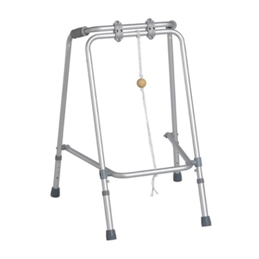 Déambulateur pour personnes âgées pliable à 4 pieds sans roues