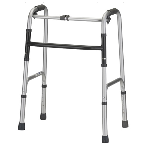 Andador plegable con un botón para niños