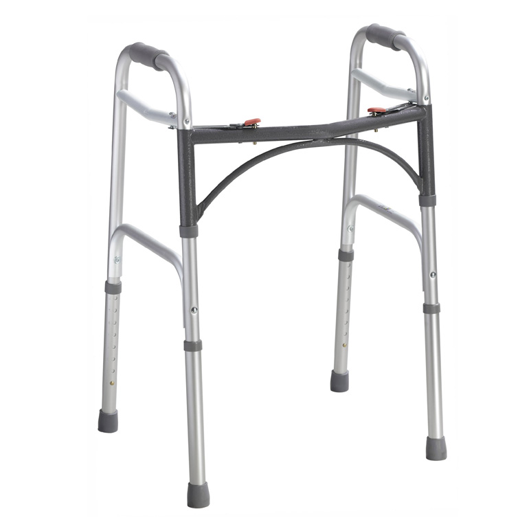Medische economie opvouwbare rollator met dubbele knop