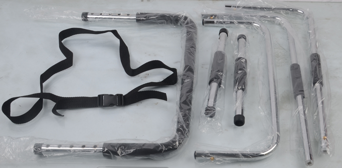 Maniglia di sostegno regolabile per il comodino