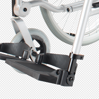 Zusammenklappbarer, leichter Rollstuhl für ältere Menschen