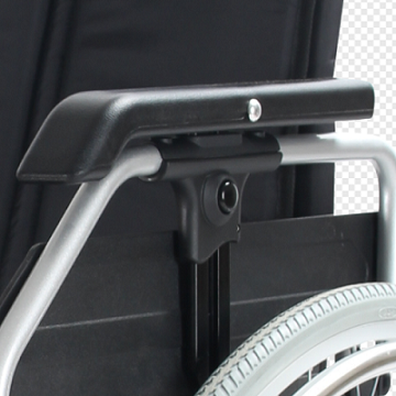 Zusammenklappbarer, leichter Rollstuhl für ältere Menschen