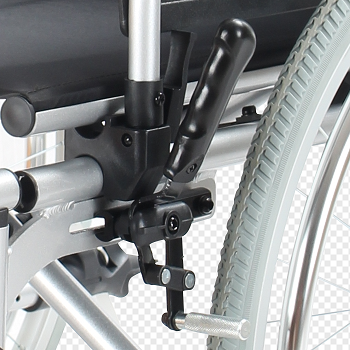 Zusammenklappbarer, leichter Rollstuhl für ältere Menschen