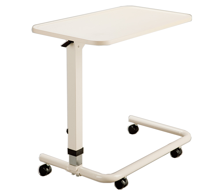 Base en U sur table de lit avec roulettes