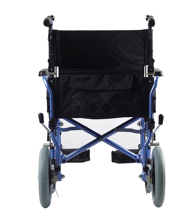 Deluxe összecsukható szállító kerekesszék