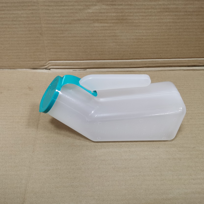 Bottiglia per orinatoio maschile con coperchio