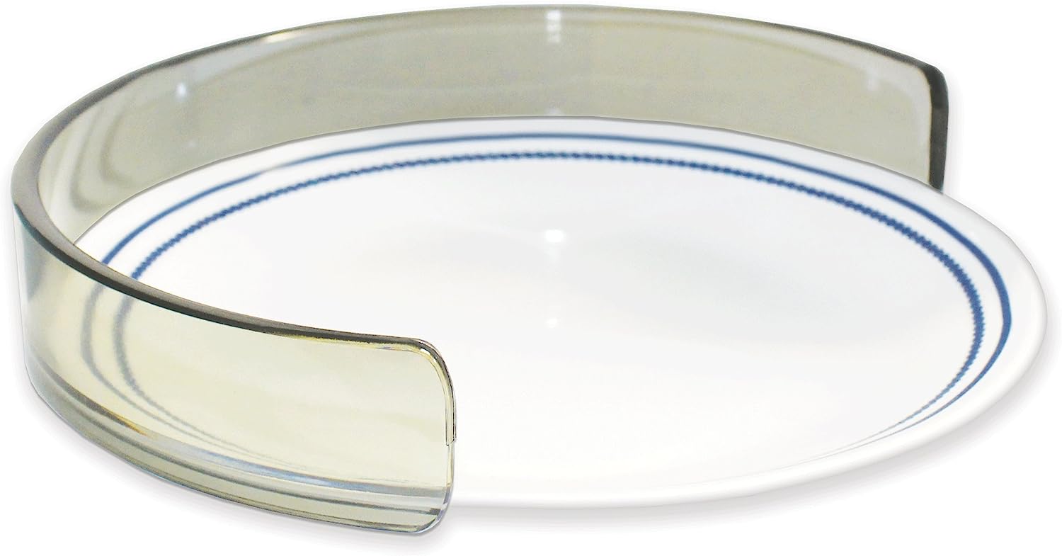 Protector interior de plato de comida a prueba de derrames