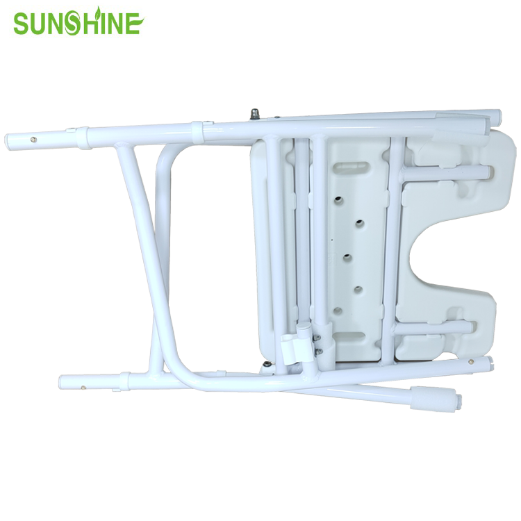 Összecsukható alumínium zuhanyszék