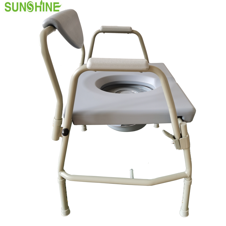 Supply Weight Capacity Heavy Duty Bedside Commode Chair Wholesale