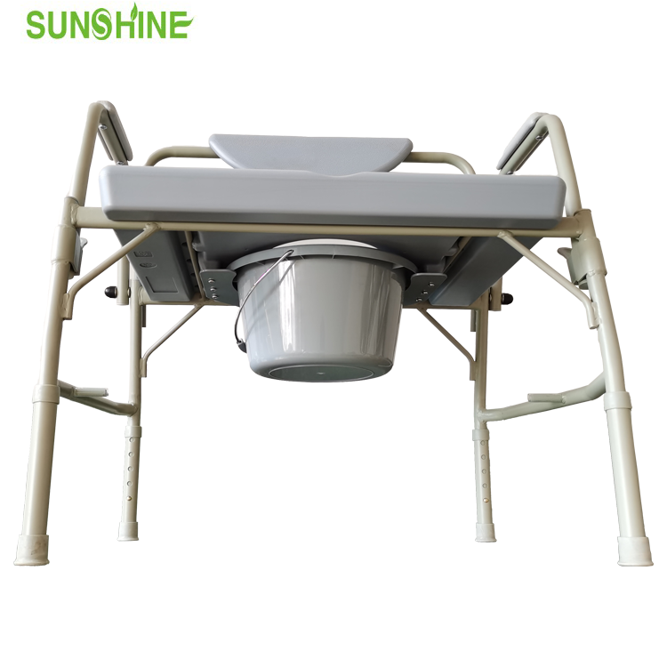 Supply Weight Capacity Heavy Duty Bedside Commode Chair Wholesale