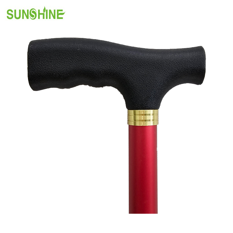 Canne légère et réglable avec poignée en T