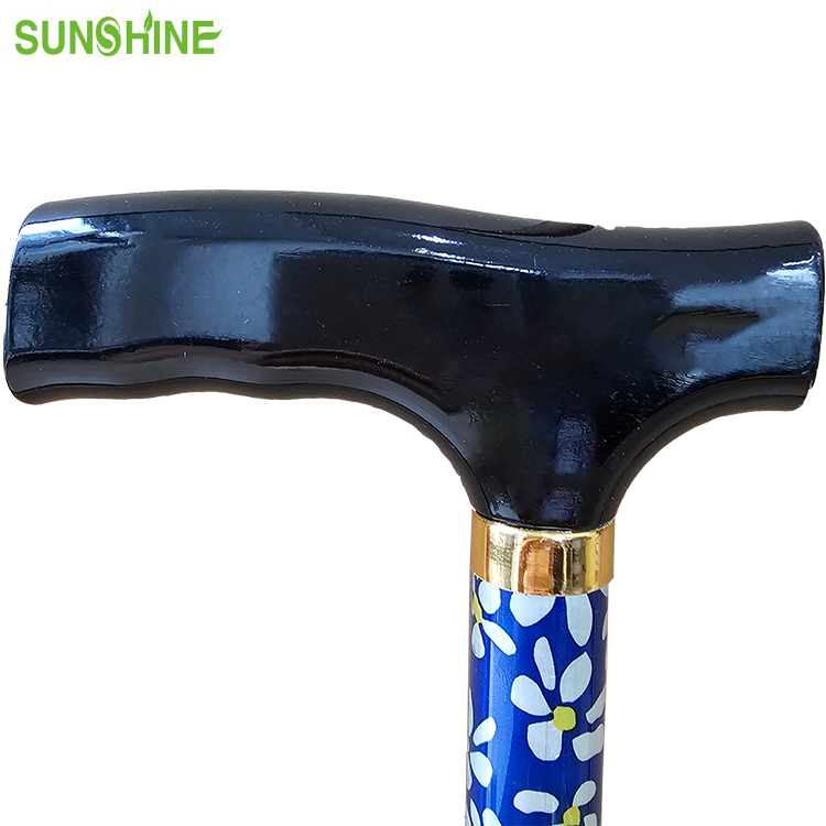 Cana de madeira com padrão de moda ajustável