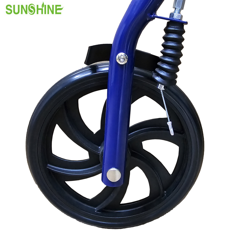 Andador médico con ruedas de 8 