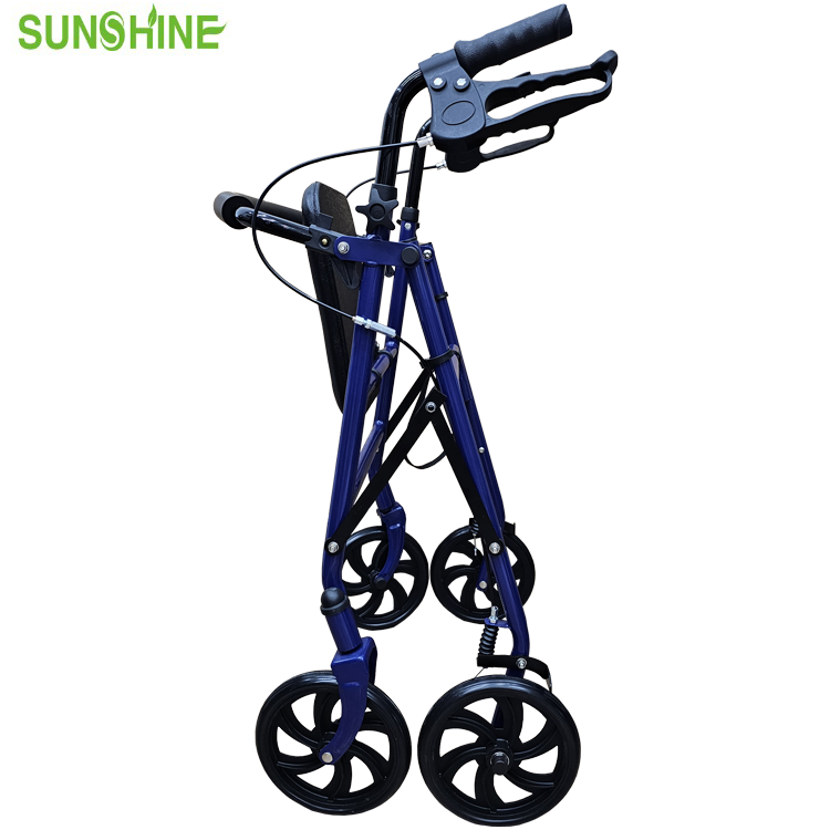 Andador médico con ruedas de 8 