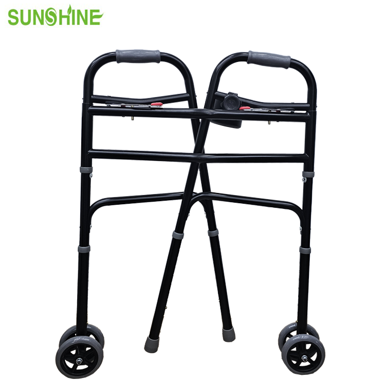 Andadores plegables para personas mayores de alta resistencia, 61 cm para personas mayores