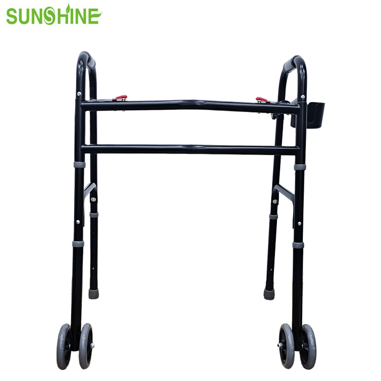 Andadores plegables para personas mayores de alta resistencia, 61 cm para personas mayores