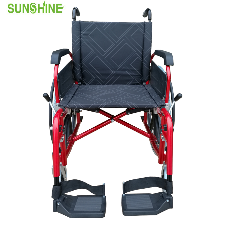 Multifunctionele stalen rolstoel