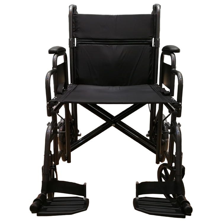 Silla de ruedas de transporte resistente