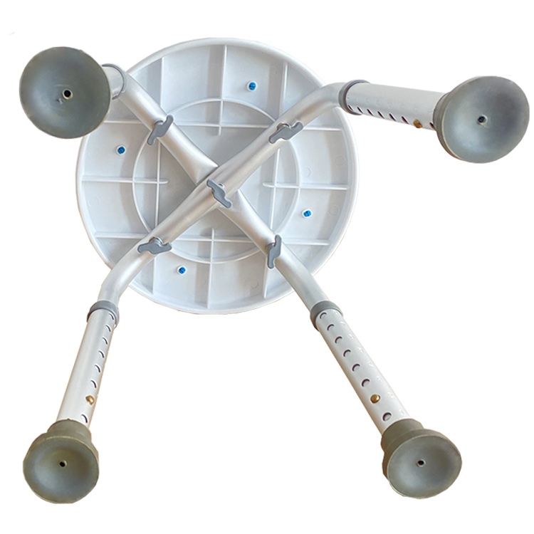 Sgabello da doccia rotondo con imbottitura in EVA