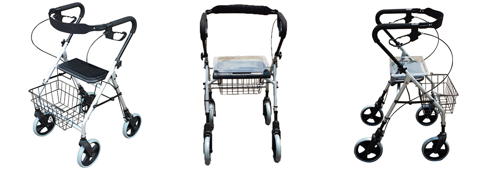 Lightweight Stand Up Seat Rollator