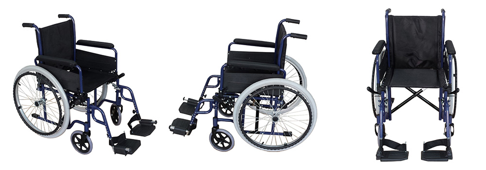 steel wheelchair