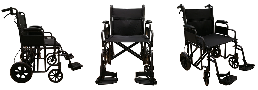 Heavy Duty Transport Wheelchair