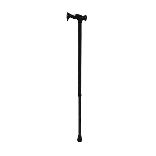 Hospital Plastic Curved Handle Walking Stick