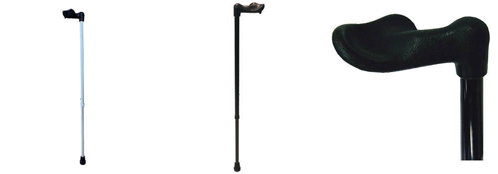 Fischer Handle Walking Stick - Right-Handed