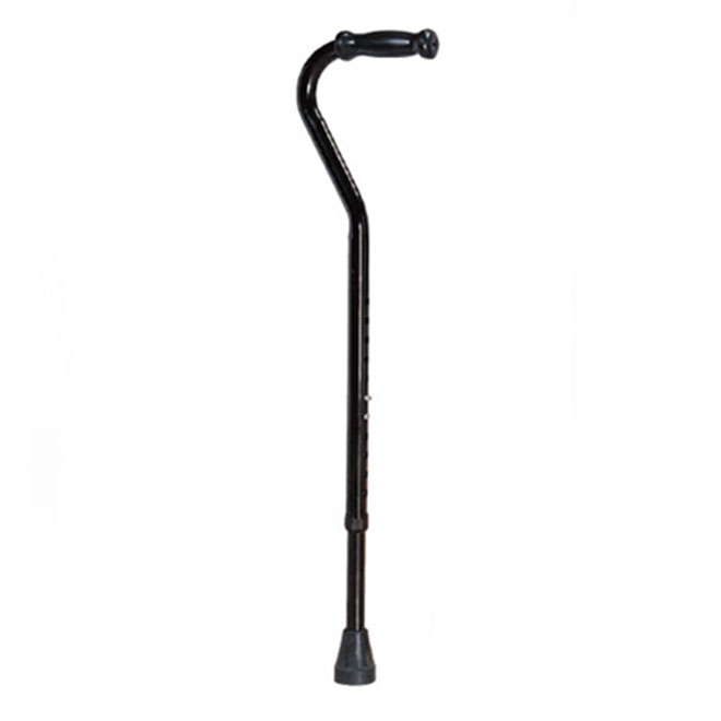 Steel Bariatric Offset Handle Adjustable Cane