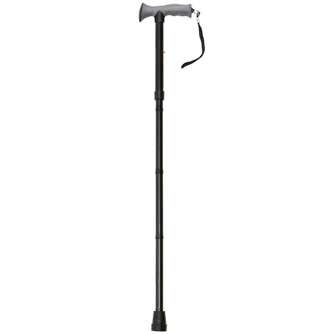 Gel Handle Folding Walking Stick