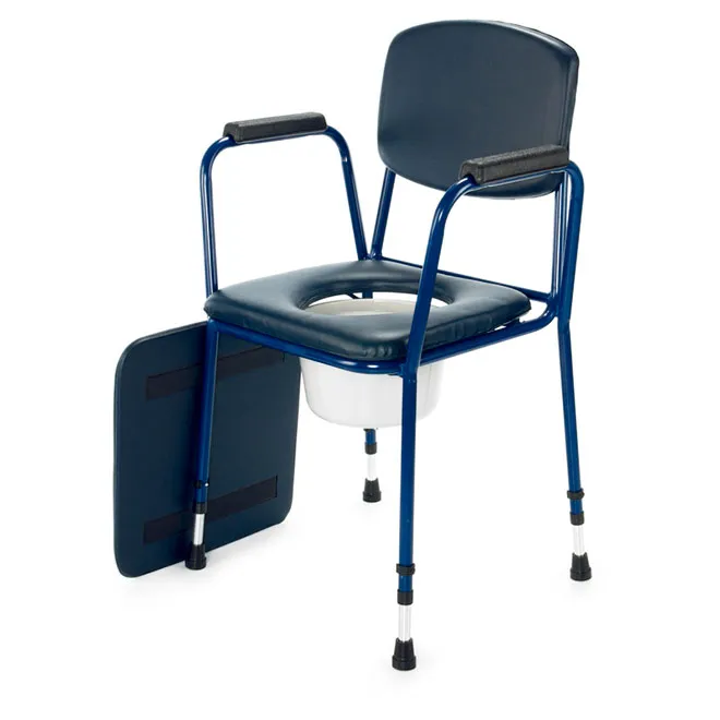 Soft padded Steel Commode