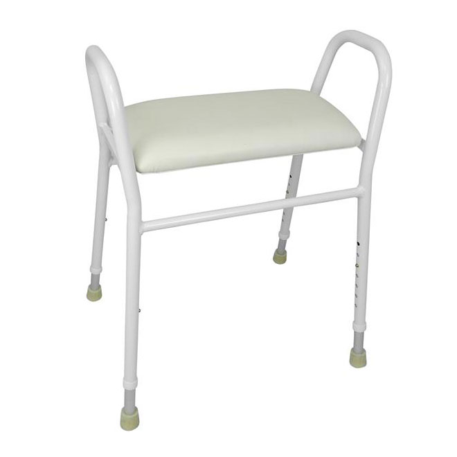 Soft padded perching stool