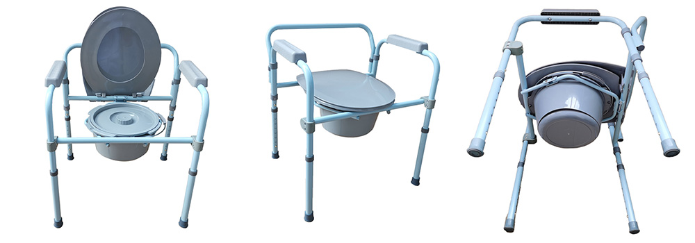KD folding commode chair